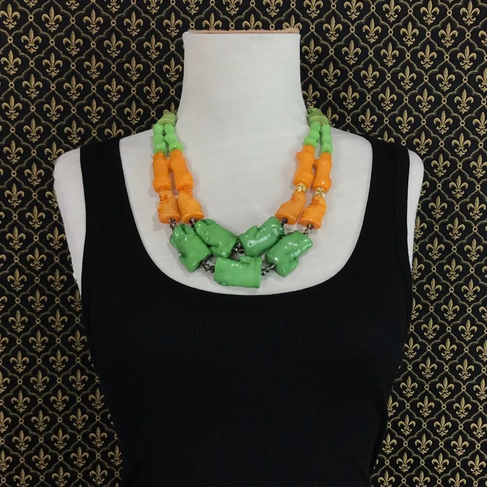 Anthro “Vedura Segment Necklace” - Picture 4 of 11